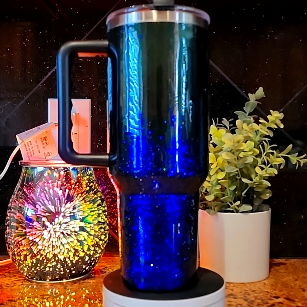 Ombre Glittered Tumbler